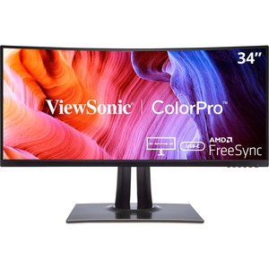 34IN CURVED ULTRA-WIDE MONITOR 100HZ FREESYNC COLORPRO W/ USB-C VP3481A