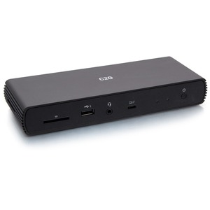 C2G THUNDERBOLT 4 USB C DUAL DISPLAY DOCK WITH ETHERNET - 90W PD C2G54537