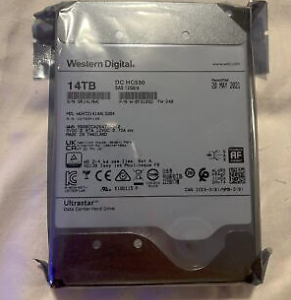 HGST 0F31052 3.5inch 14TB 7200RPM 512MB SAS 12Gb/s 512e SE Ultrastar DC HC530 Bare